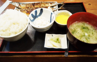 サンマ定食