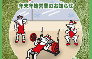 メリークリスマス♪ 年末年始営業のお知らせ